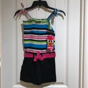 Pink House girls romper size 7/8
